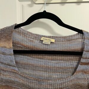 Paloma Wool blue knit midi dress - size M